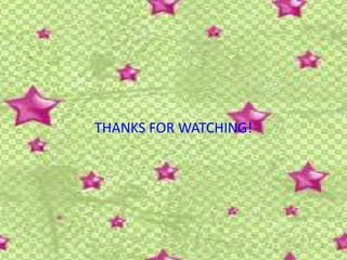 THANKS FOR WATCHING!
 