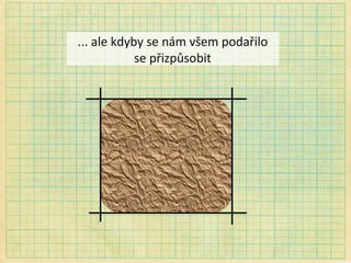 ... ale kdyby se nám všem podařilo se přizpůsobit 