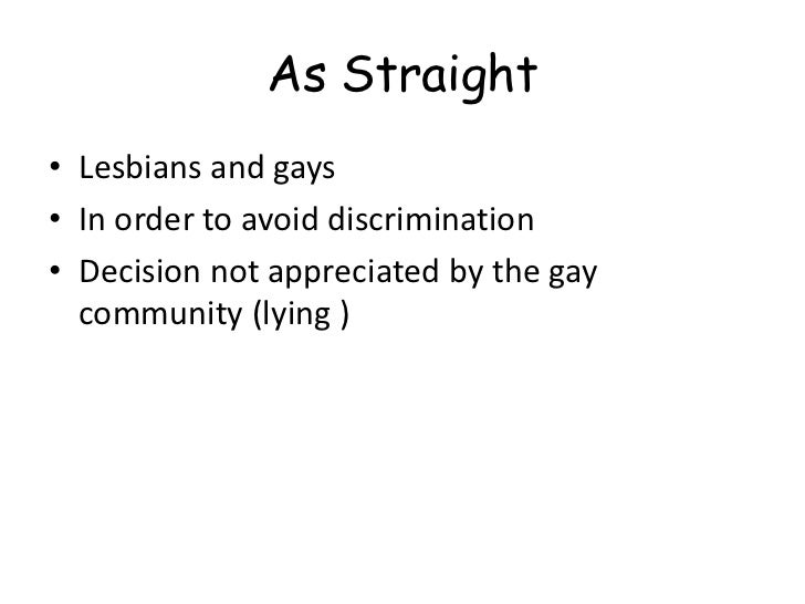 Homosexuality