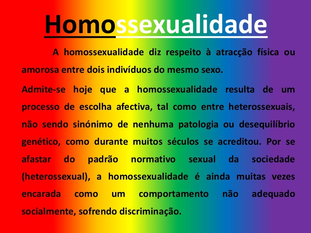 Homossexualidade