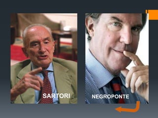 SARTORI   NEGROPONTE
 