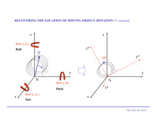Homogrneous Transformation Matrix ppt presentation | PDF