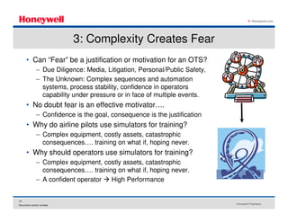 7 Reason to Justify an Operator Training Simulator | PDF