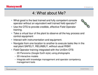 7 Reason to Justify an Operator Training Simulator | PDF