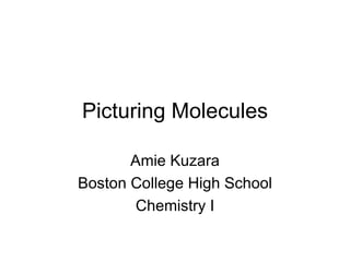 Picturing Molecules Amie Kuzara Boston College High School Chemistry I 