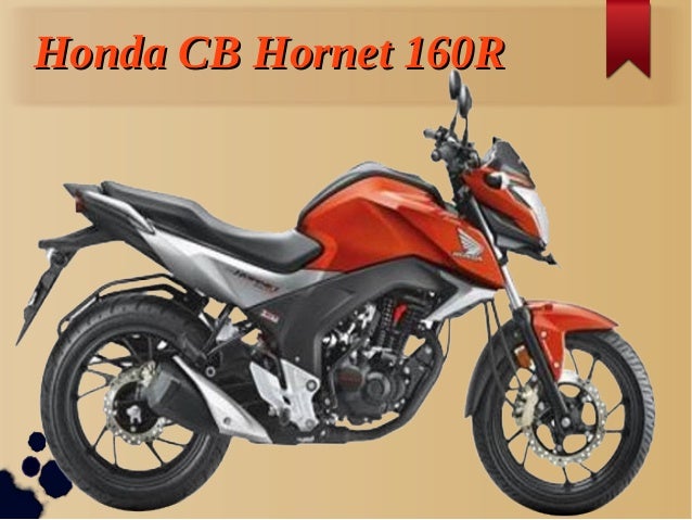 Honda Cb Hornet 160r Motorbike 16