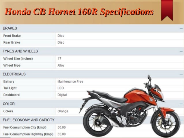 Honda Cb Hornet 160r Motorbike 16 Honda Cb Hornet 160r Motorbike 16