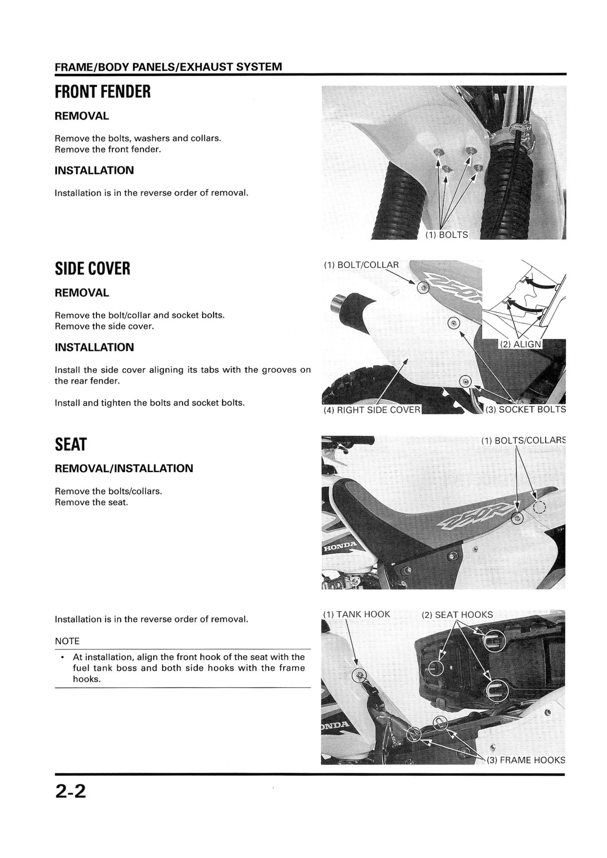 1982 HONDA XR250R SERVICE MANUAL PDF visual data 4