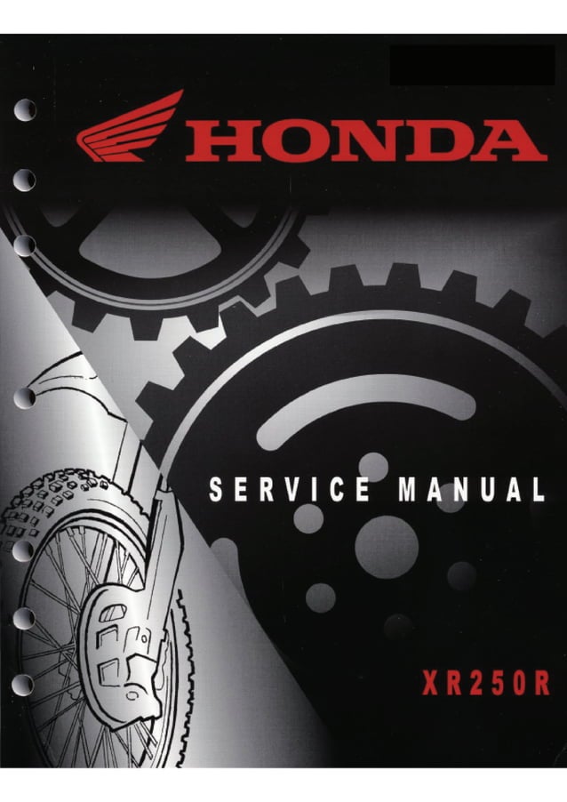 Dont Get Scammed The Honda Xlr 250 Baja Service Manual Is Your Defense - wm79s70