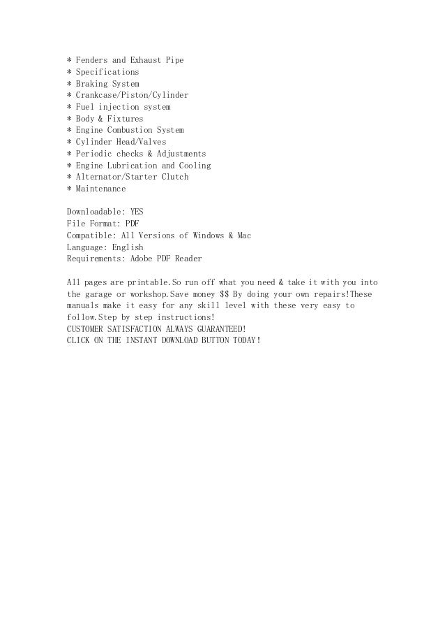 Download Honda Cbr900rr Manual Pdf Free Freedomblind