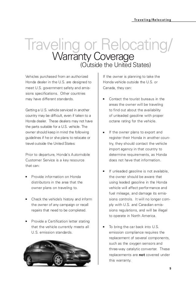 Honda Certified Used Cars Warranty Booklet For Manassas, Chantilly, Grainsville, Fairfax, Tysons