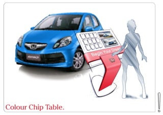 Colour Chip Table.
 