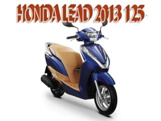 Đánh giá xe Honda Lead 2013 125