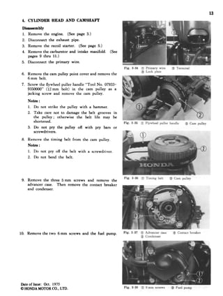 Honda marine outboard b75 k2 service repair manual | PDF
