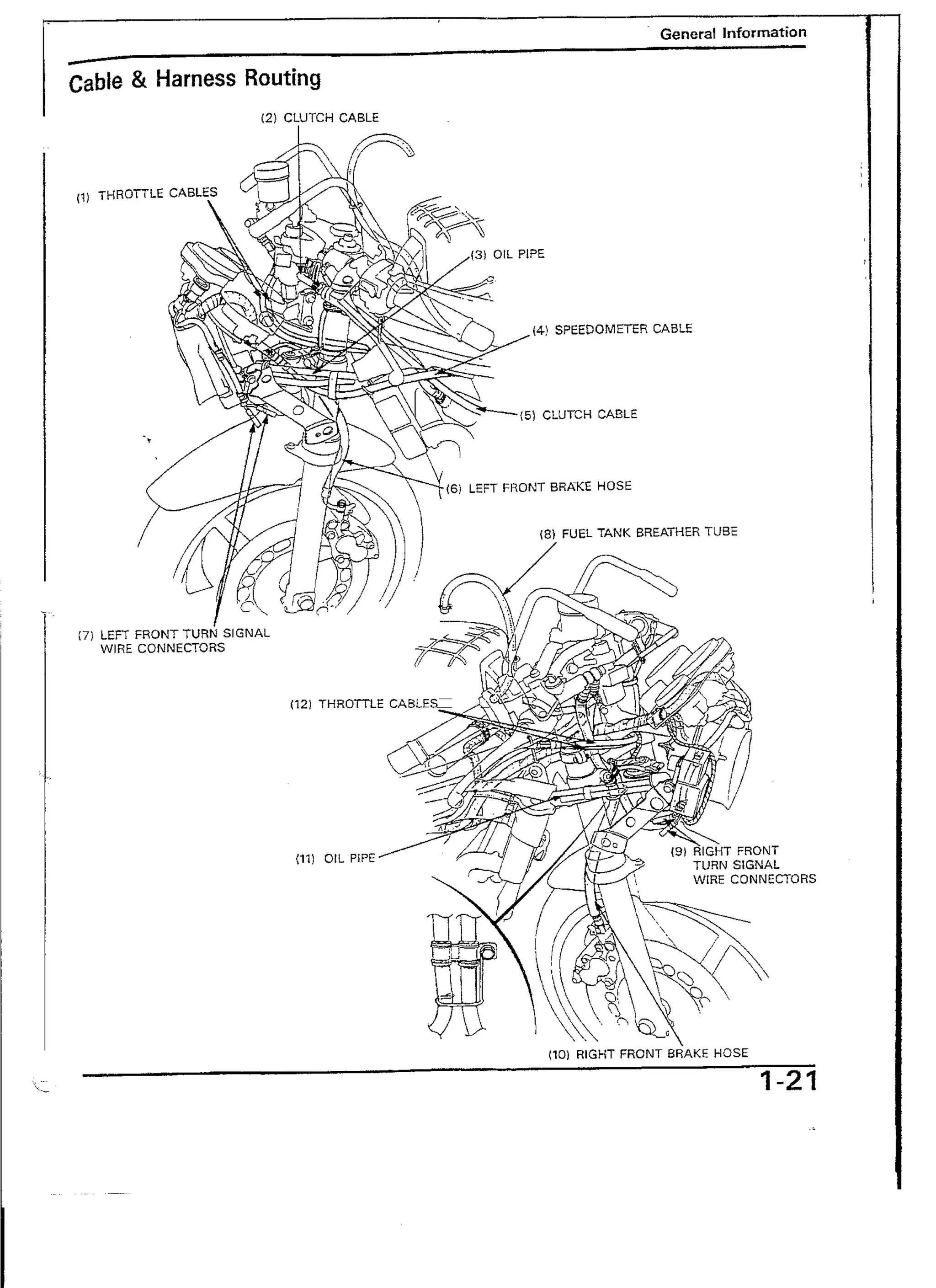 Honda VFR400 nc30 service manual PDF