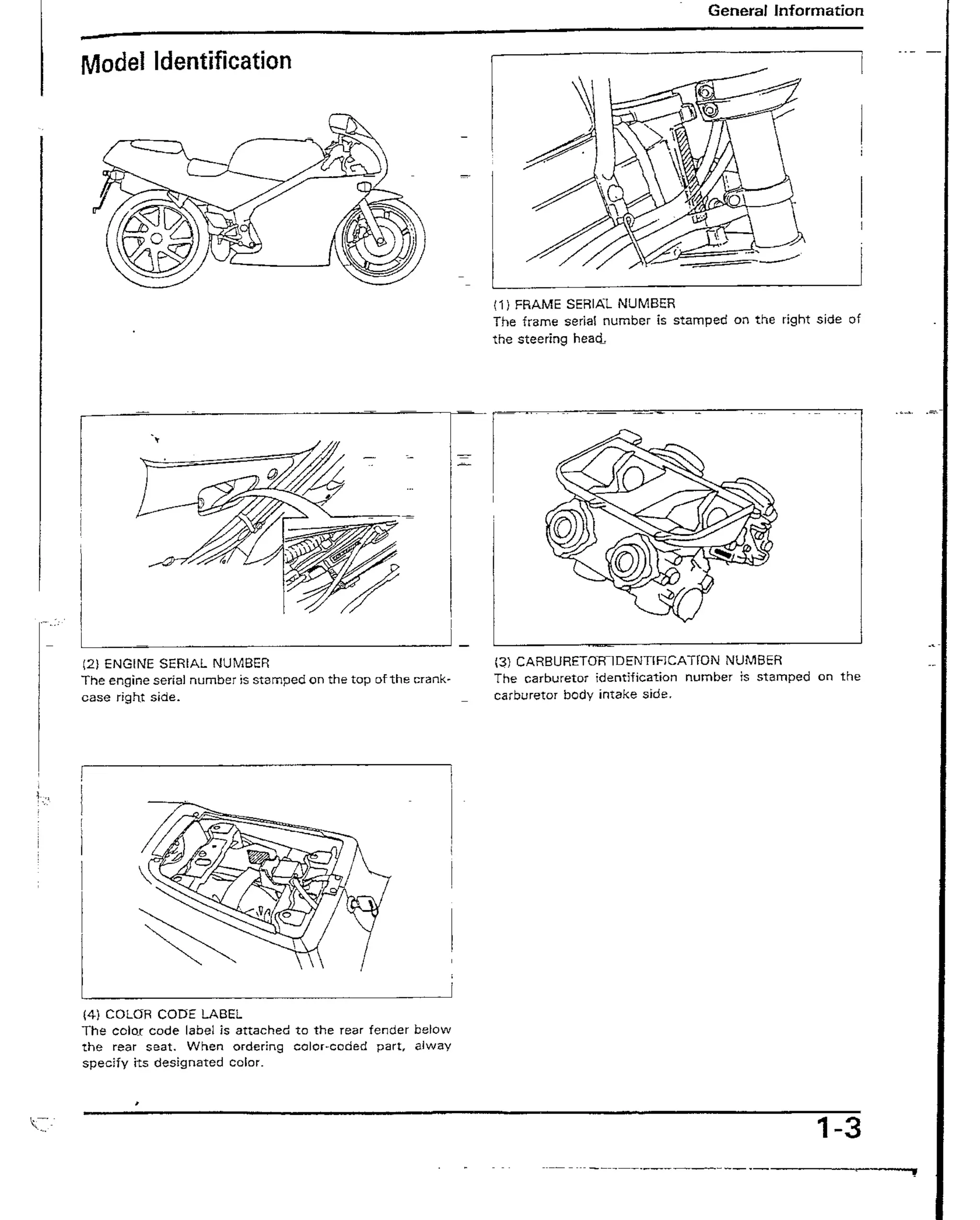 Honda VFR400 nc30 service manual | PDF