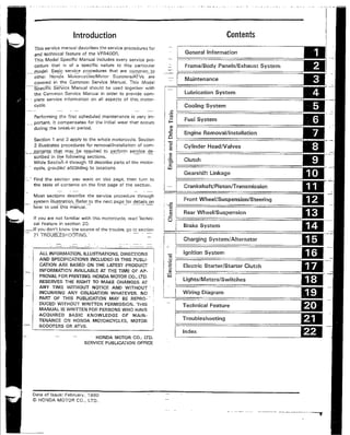 Honda VFR400 nc30 service manual | PDF