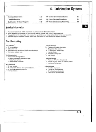 Honda VFR400 nc30 service manual | PDF | Desserts and Baking