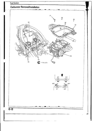 Honda VFR400 nc30 service manual | PDF | Desserts and Baking