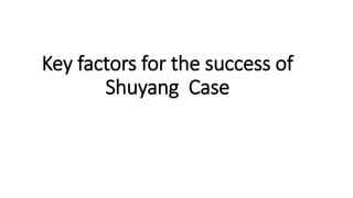 How to Promote Transformation and Upgrading of Agriculture by E-Commerce- ShuYang Case from China
