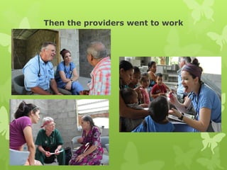 Then the providers went to work
 