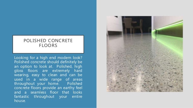 Honed Amp Sealed Flooring Concrete