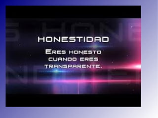 Honestidad