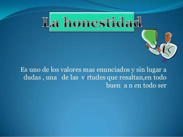 Honestidad