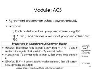 Honeybadger of BFT Protocols | PDF