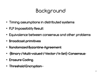 Honeybadger of BFT Protocols | PDF