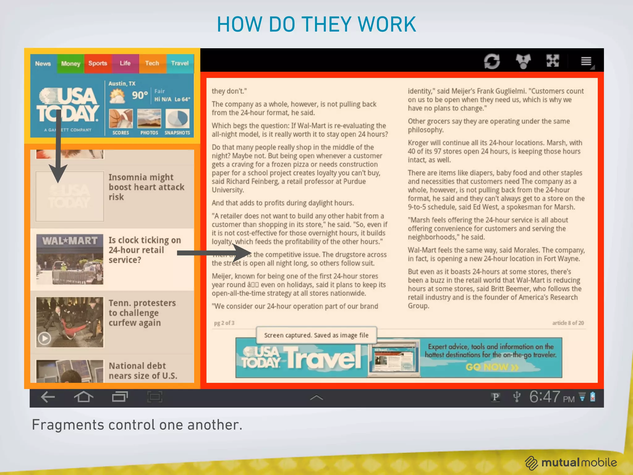 HOW DO THEY WORK




Fragments control one another.
 
