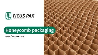Honeycomb packaging
www.ficuspax.com
 