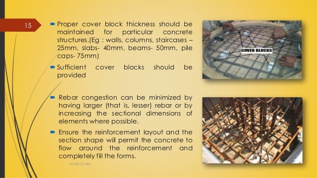 vibrate concrete to how Honeycombs Concrete