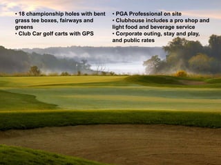 Lakeshore grill Full-service restaurant and lounge featuring American fare