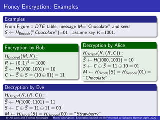 Honey encryption | PPT