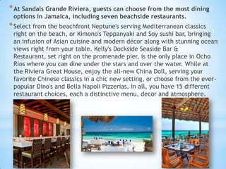 Located on 1+ miles of sandy white beach