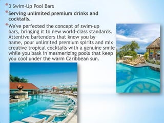 El Dorado Royale Signature Martini Bar