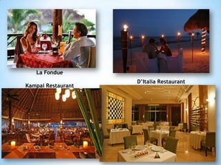 Travel insurance is highly recommended HoneymoonOption OneMexico