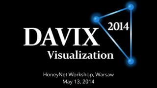 HoneyNet Workshop, Warsaw
May 13, 2014
 