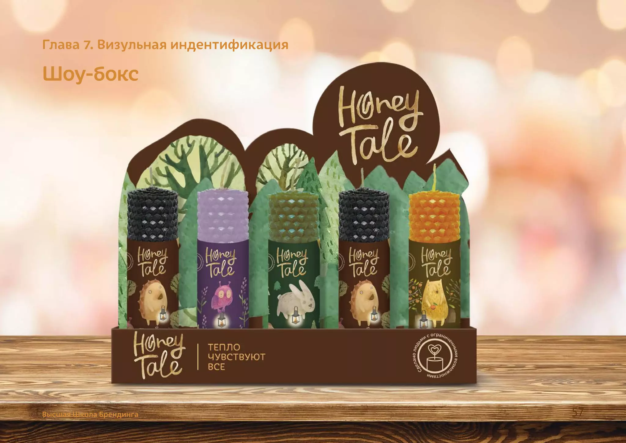 Шоу-боксШоу-боксШоу-бокс
Глава 7. Визульная индентификация
Высшая Школа Брендинга 57
 