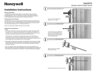 Honeywell 5800RPS Install Guide