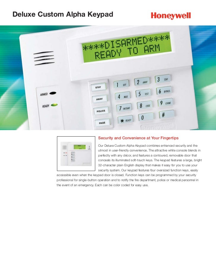 Honeywell 6160brochure