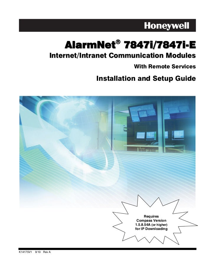 Honeywell 7847iinstallguide