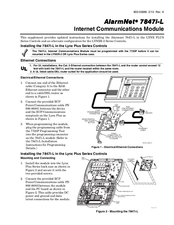 Honeywell 7847i-l-quick-install-guide