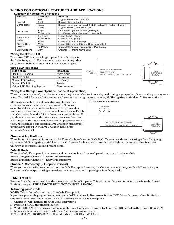 Honeywell Ce3 Install Guide