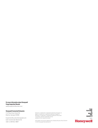 Honeywell forge-inspection-rounds-whitepaper | PDF