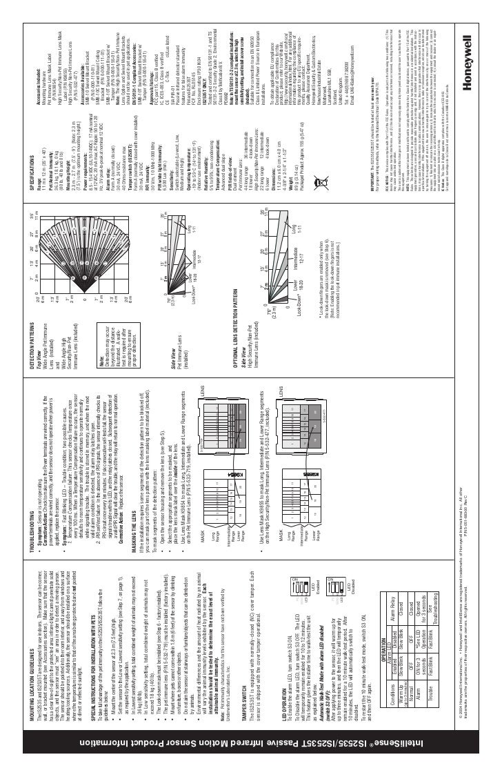 Honeywell is2535-install-guide