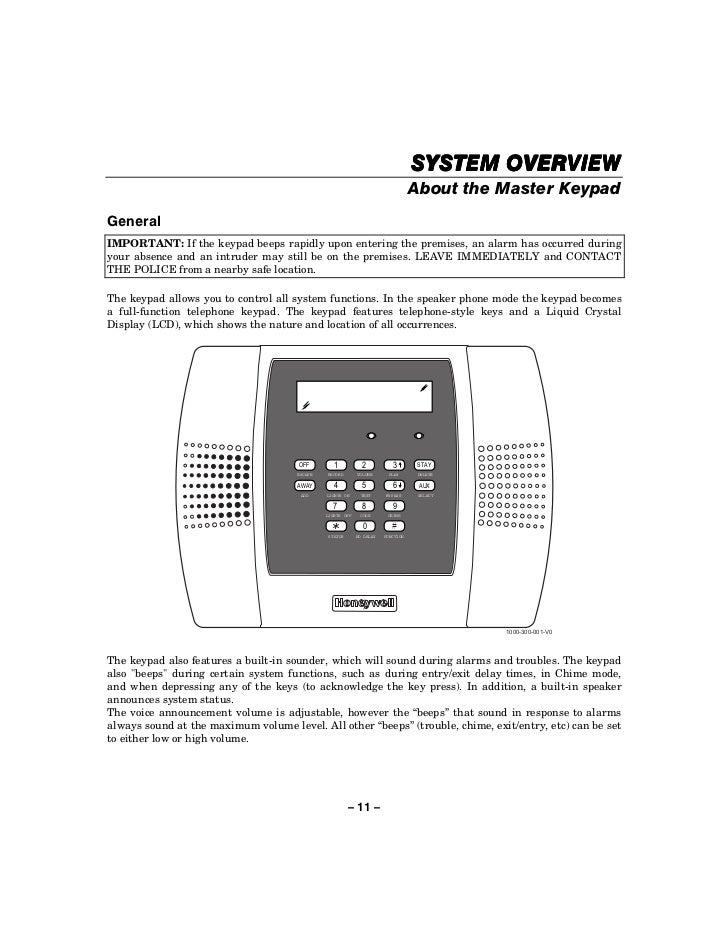 Honeywell L3000 User Guide