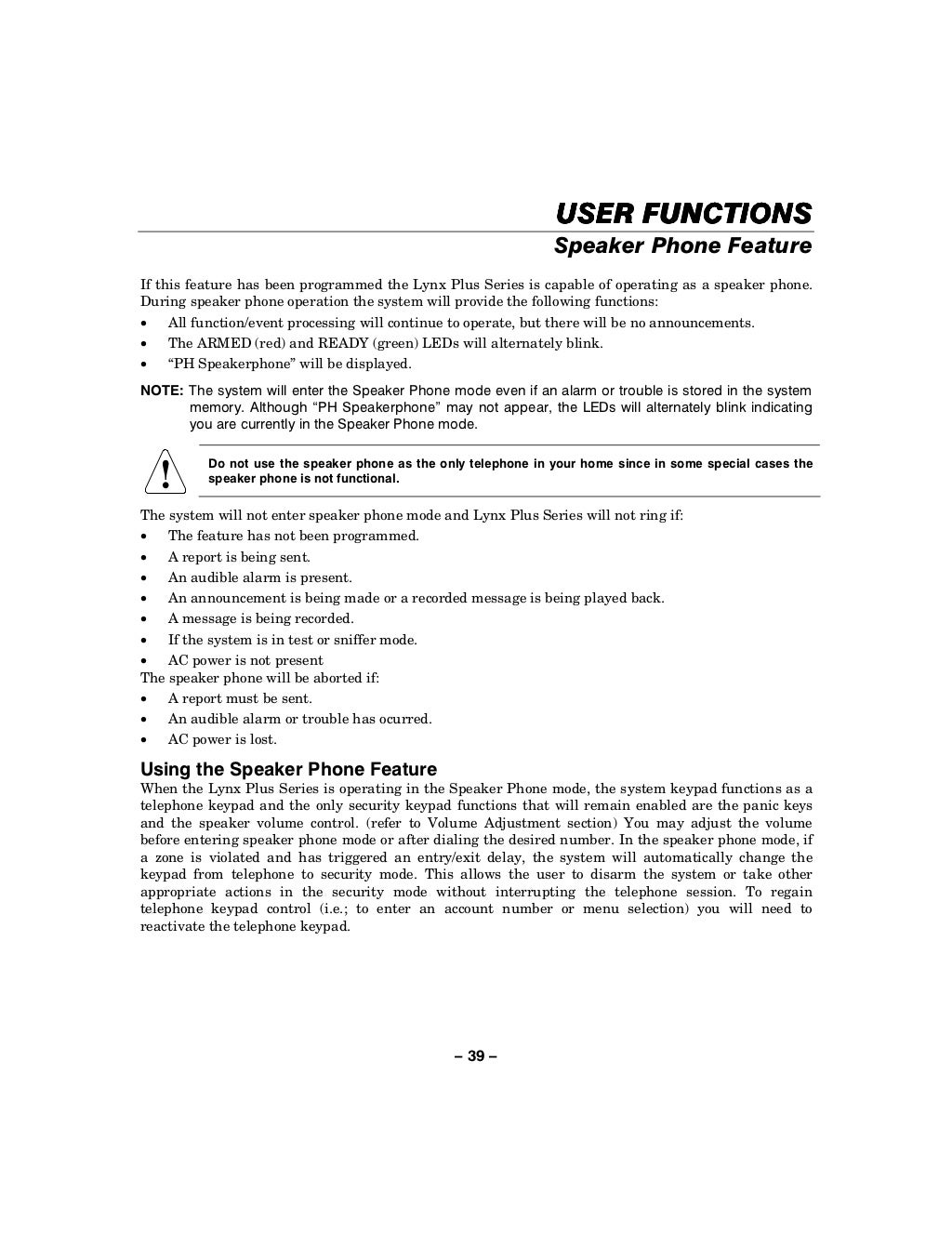 Honeywell L3000 User Guide