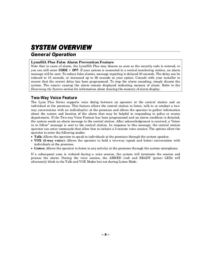 Honeywell L3000 User Guide